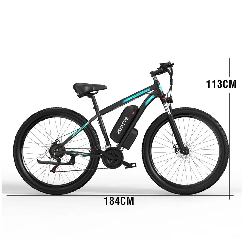 DUOTTS C29 29*2.1 inches Tires Electric Bike - 750W Brushless Motor & 48V 15Ah Battery