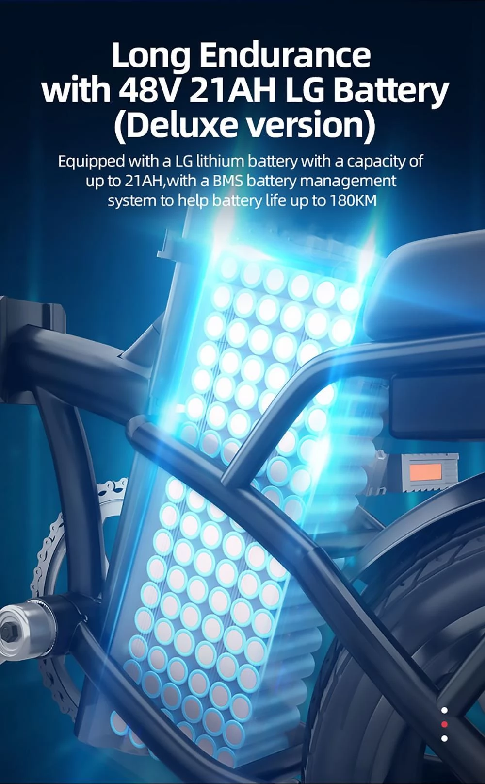 DYU A5 14*1.95inch Bandenkleedbare elektrische fiets Max kilometerstand 70 km - 350W motor en 12,5Ah Lithium -batteri