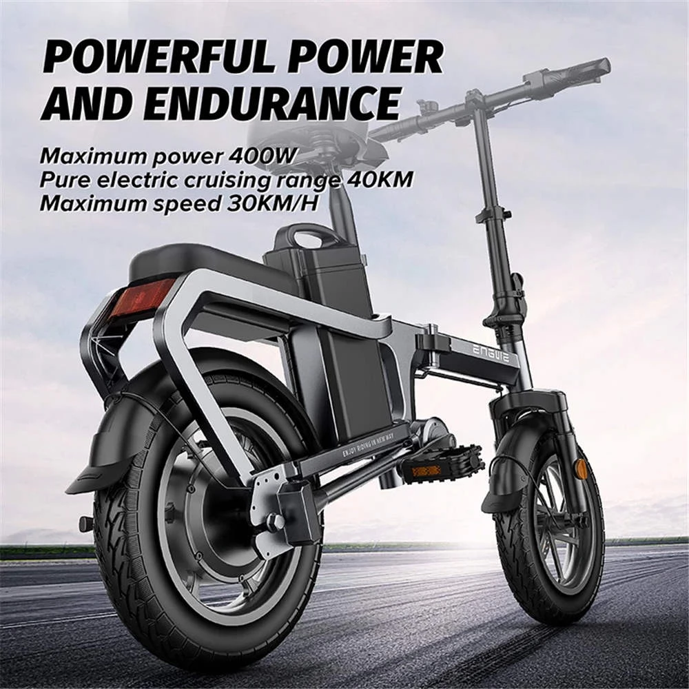 ENGWE X5S Chainless Foldable 14 Inch Electric Bike