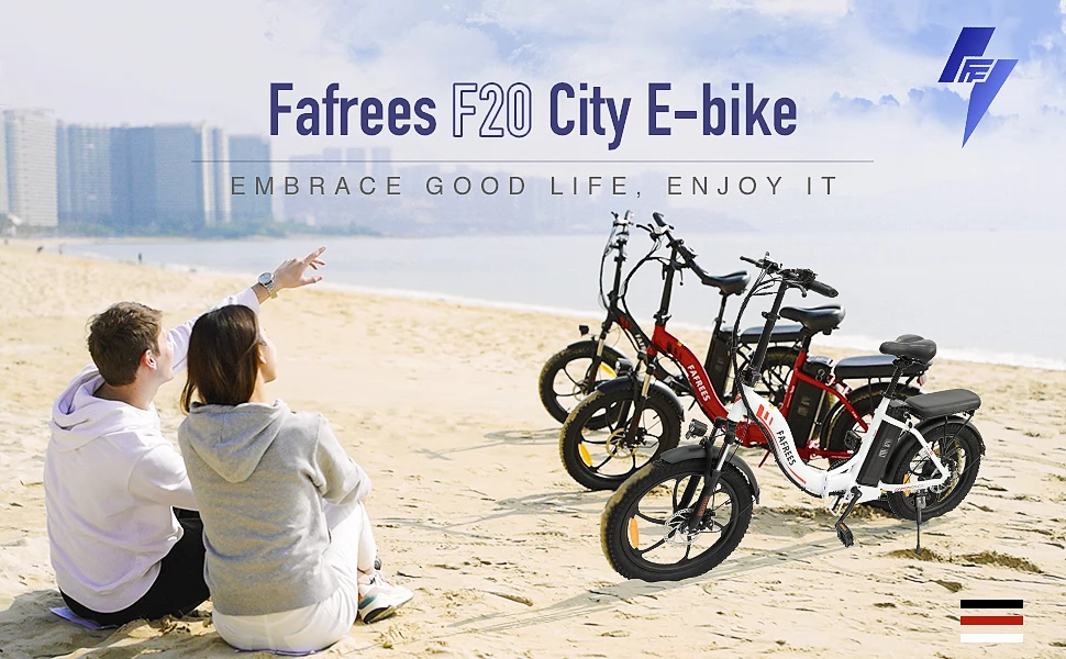 FAFREES F20 20 Tire Foldable City Electric Bike - 250W Brushless Motor & 36V 15AH Lithium Battery