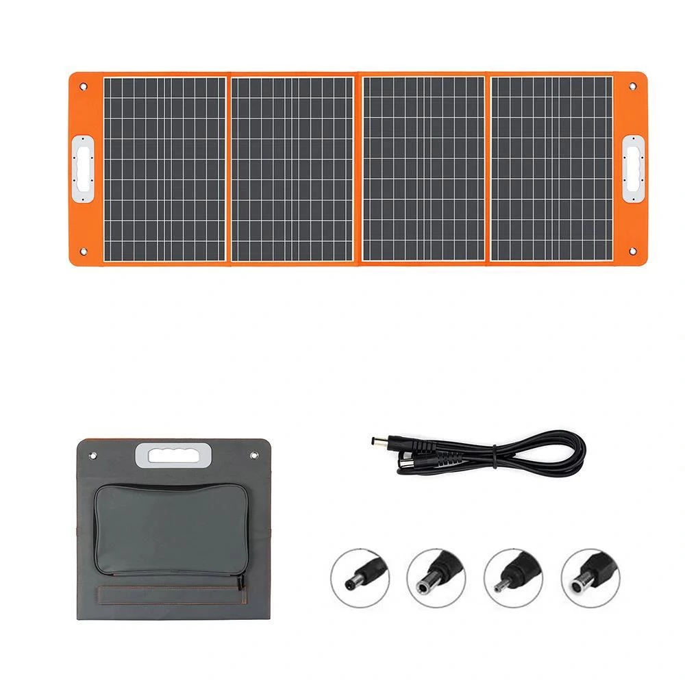Flashfish A301 292WH 320W Portable Power Station TSP 18V 100W Foldable Solar Panel Emergency Energy Kit