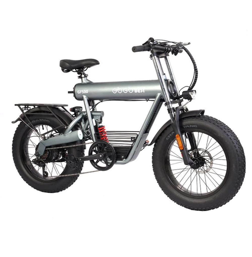 GOGOBEST GF500 20*4.0 Inch Fat Tire Electric Bike - 750W Brushless Motor & 48V 20Ah Battery