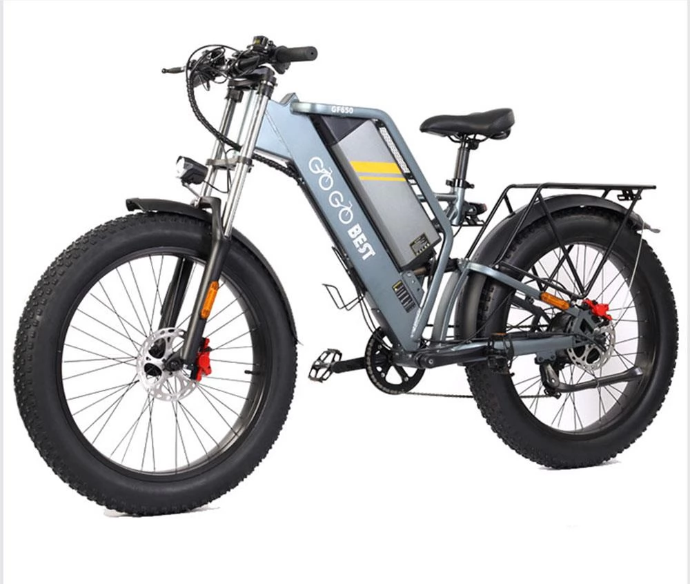 GOGOBEST GF650 26*4.0 Fat Tire Electric Bike - 1000W Dual Motor & 48V 20Ah Battery