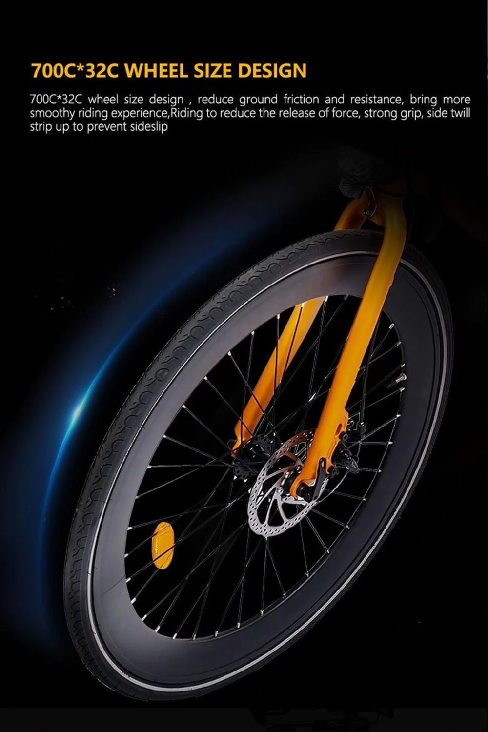 GOGOBEST R2 700C*32C Tires Electric City Bike - 36V 250W Brushless Motor & 9.6Ah Battery