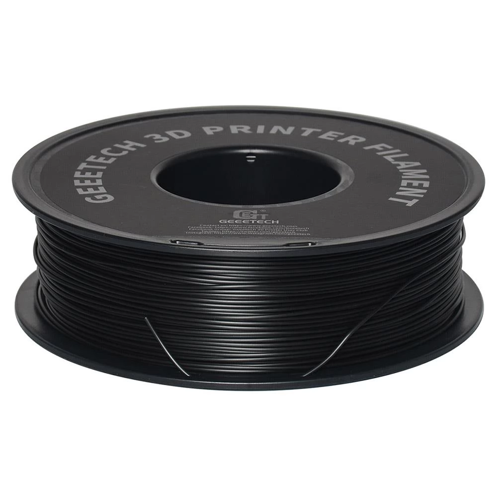 Geeetech PETG Filament voor 3D Printer, 1.75mm Dimensionale Nauwkeurigheid +/- 0.03mm 1kg Spoel (2.2 lbs) - Zwart