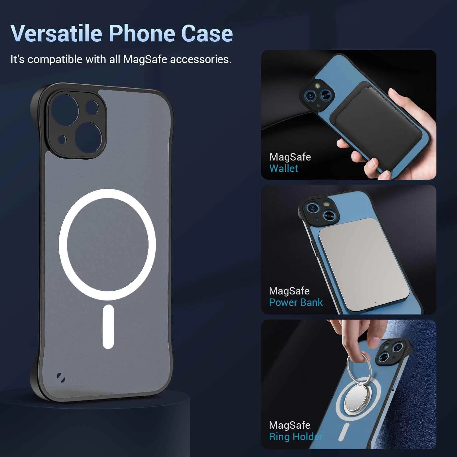 HINOVO MPC1-ip13 Magnetic Mobile Phone Case for iPhone 13