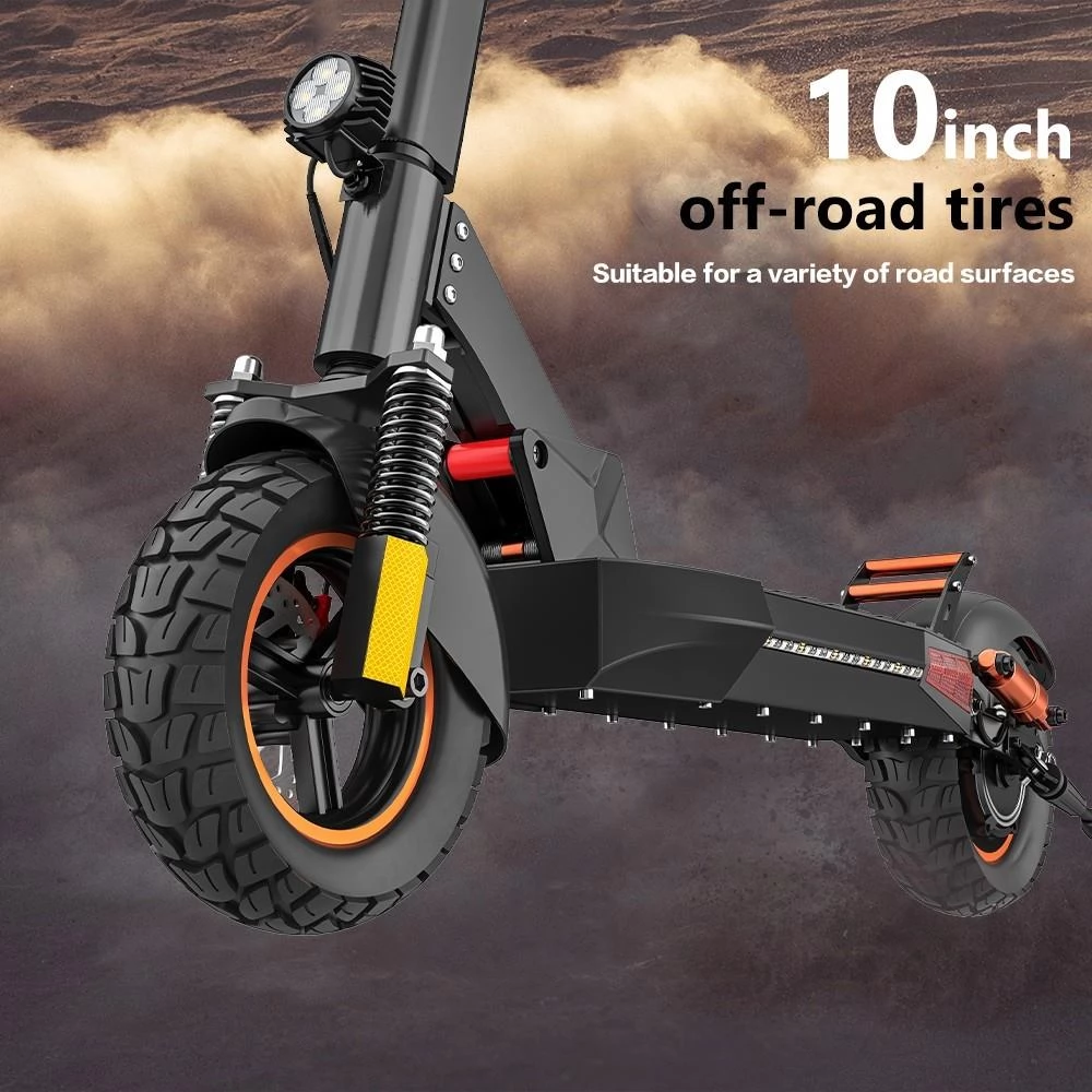 IENYRID M4PRO S+ MAX 10 Off-road Pneumatic Tires Foldable Electric Scooter - 800W Motor & 48V 20Ah Battery