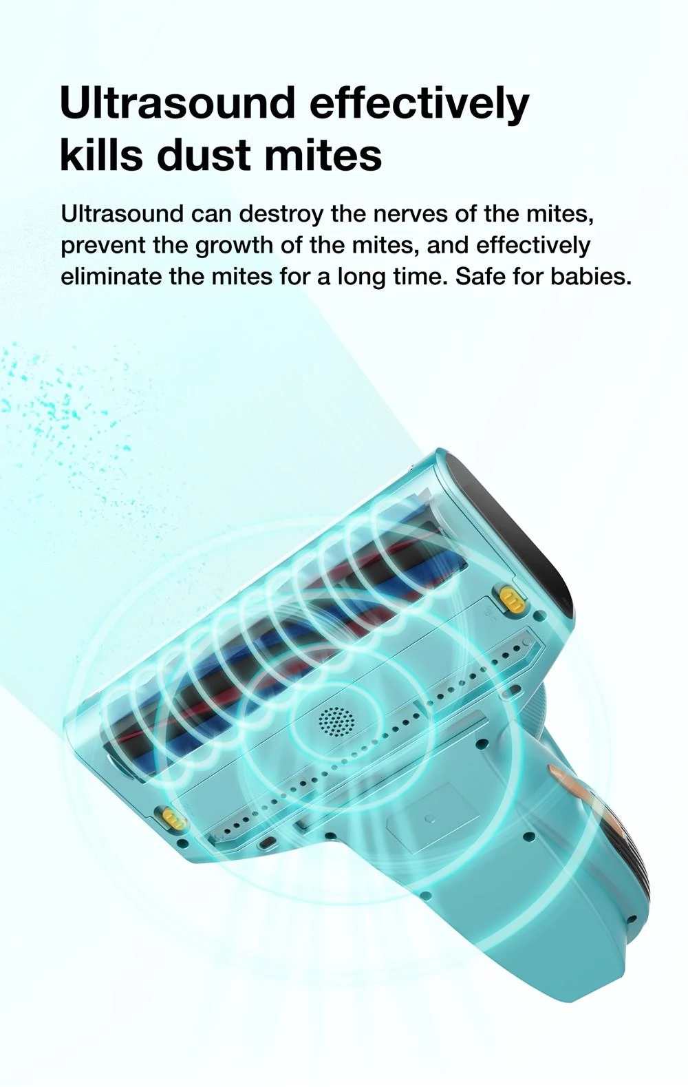 Jimmy BX7 Pro 700W Intelligenter Anti-Milben-Staubsauger mit Stauberkennung & Ultraschall-Saugleistung von 16 kPa