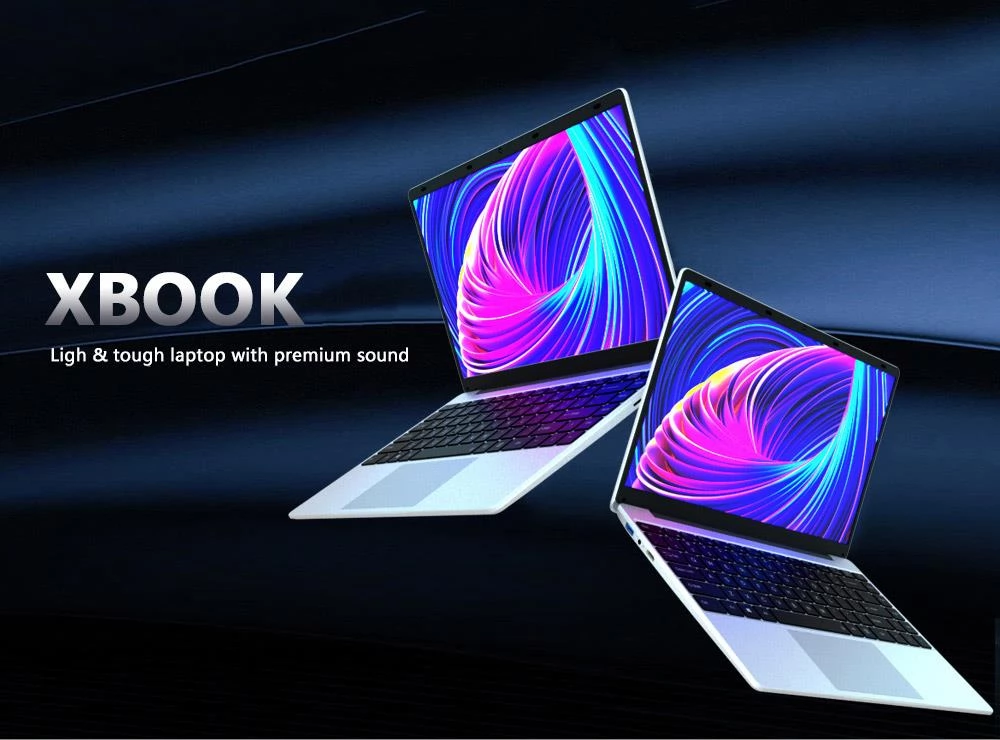 KUU XBOOK-2 14,1 Zoll Laptop Intel Gemini Lake J4105 8 GB RAM 256 GB SSD 1080P IPS WiFi Bluetooth Windows 11 Pro