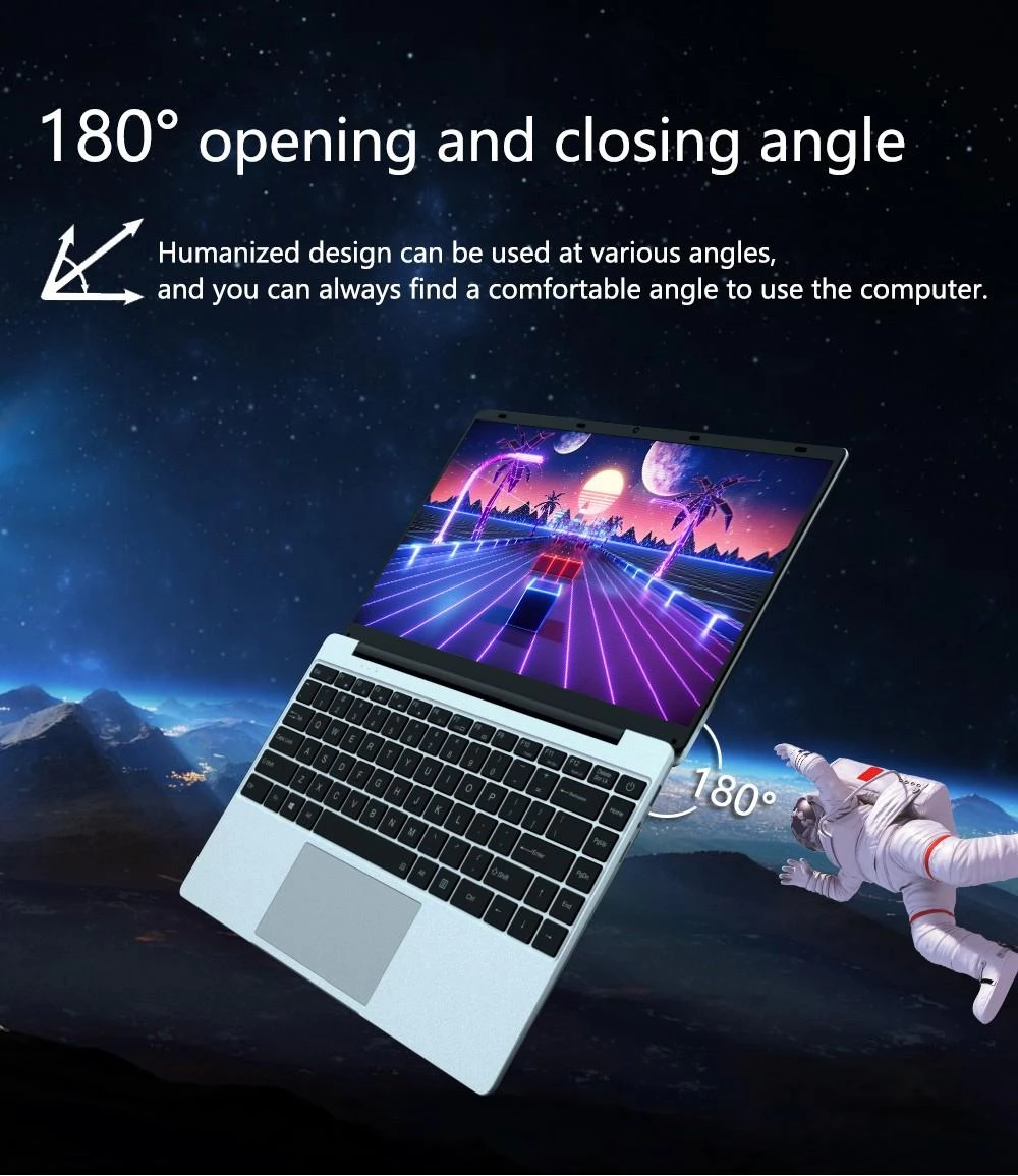 KUU XBOOK-2 14,1 Zoll Laptop Intel Gemini Lake J4105 8 GB RAM 256 GB SSD 1080P IPS WiFi Bluetooth Windows 11 Pro