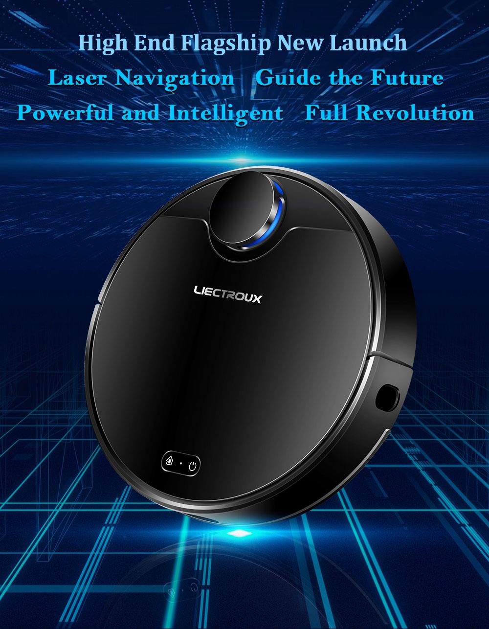 LIECTROUX ZK901 6500Pa Voice Control Breakpoint Resume Lidar Robot Vacuum  Cleaner EU Version - GEEKMAXI.COM