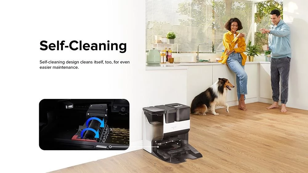 Roborock S7 Pro Ultra Robot Vacuum and Mop, Automatically wash the mop,5100Pa Suction,Vibrating Mopping,Mop Lifting