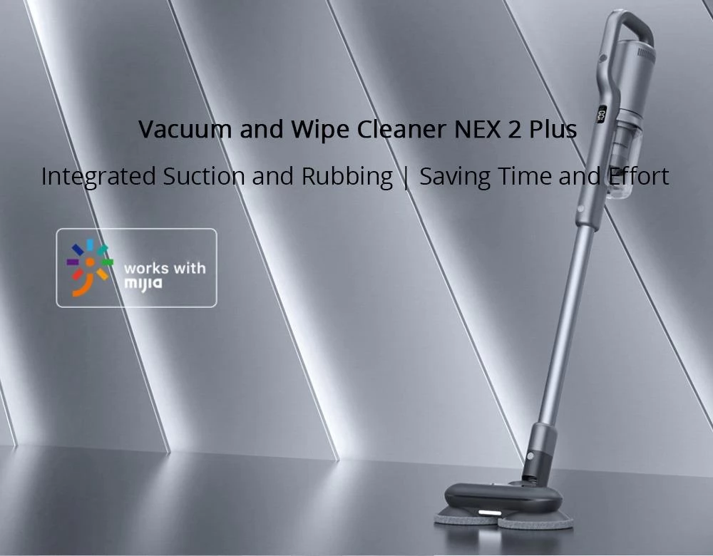 XIAOMI ROIDMI NEX 2 Plus X30 Plus Hand-Akku-Staubsauger mit rotierenden Mop (CN-Stecker)