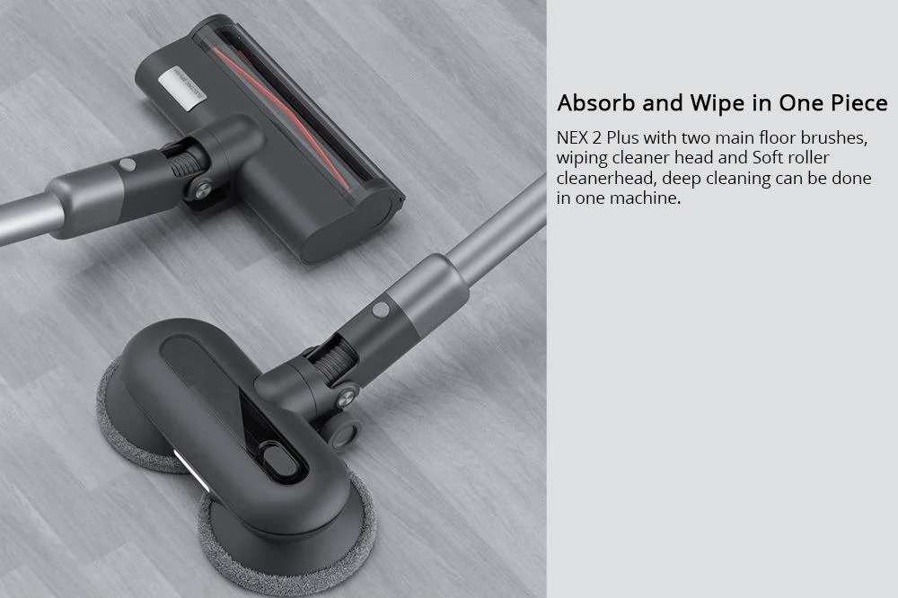 XIAOMI ROIDMI NEX 2 Plus X30 Plus Hand-Akku-Staubsauger mit rotierenden Mop (CN-Stecker)
