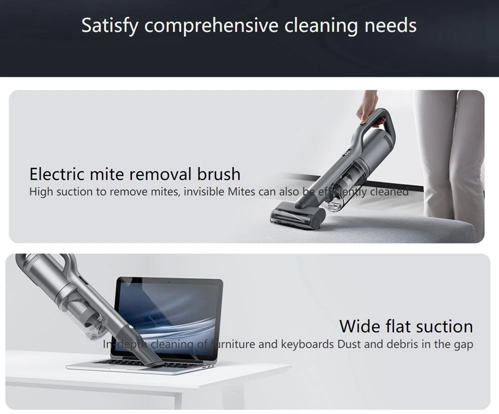 XIAOMI ROIDMI NEX 2 Plus X30 Plus Hand-Akku-Staubsauger mit rotierenden Mop (CN-Stecker)