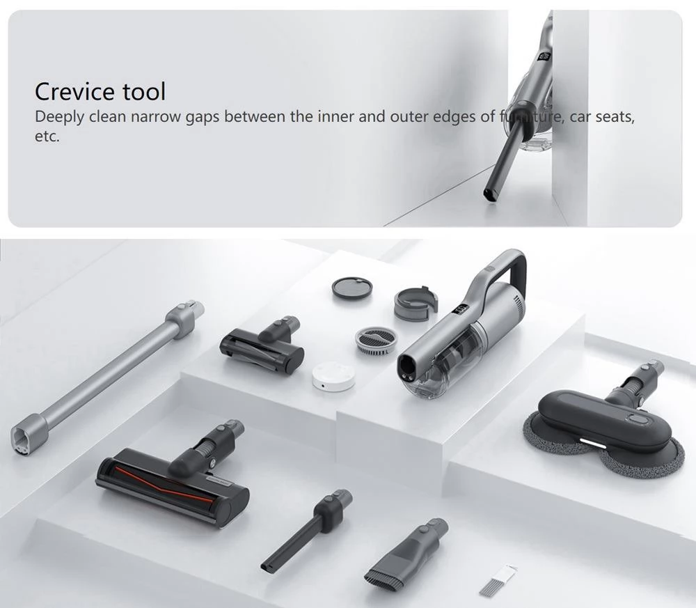 XIAOMI ROIDMI NEX 2 Plus X30 Plus Hand-Akku-Staubsauger mit rotierenden Mop (CN-Stecker)