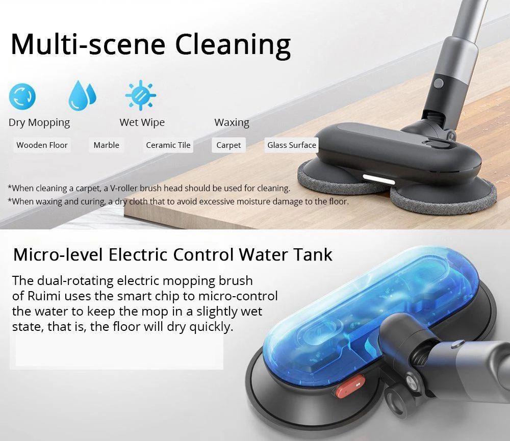 XIAOMI ROIDMI NEX 2 Plus X30 Plus Hand-Akku-Staubsauger mit rotierenden Mop (CN-Stecker)