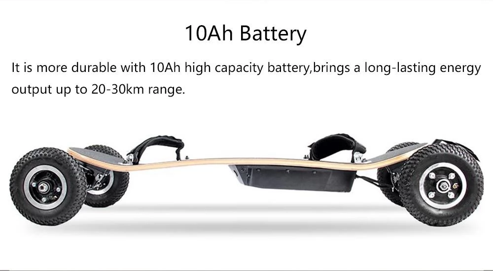SYL-08 1650W Motor 40km/h With  Off Road Type Electric Skateboard (EU Plug)
