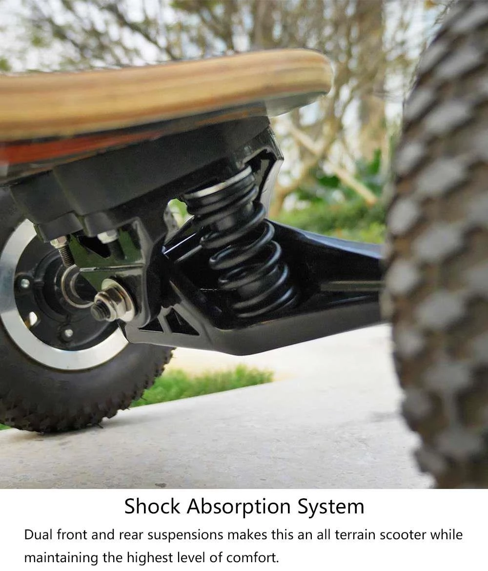 SYL-08 1650W Motor 40km/h With  Off Road Type Electric Skateboard (EU Plug)