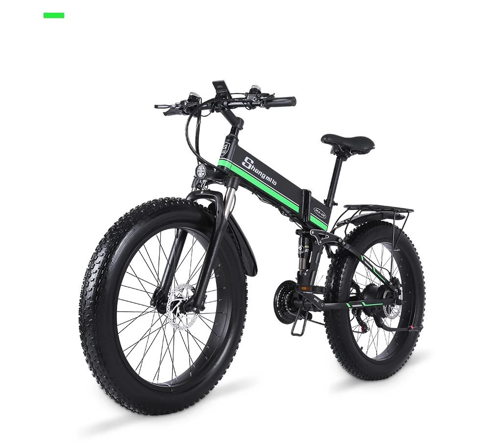 Shengmilo MX01 26 Inches Fat Tire Foldable Electric Bike 12 