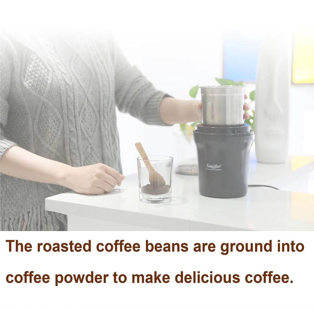 Sonifer SF3544 Electric Coffee Bean Baked Roaster, 750g Capacity Coffee Peanut Beans Baking Stove, Popcorn Make Dryer