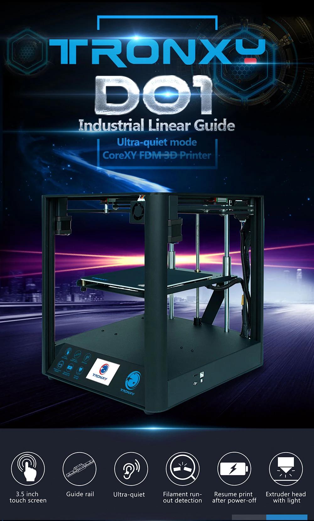 Tronxy D01 3D-Drucker