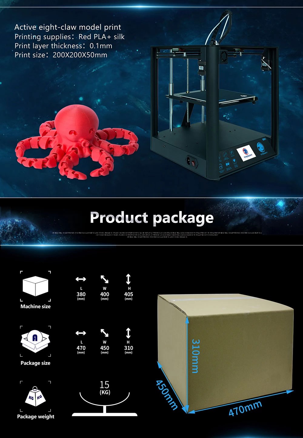 Tronxy D01 3D-Drucker