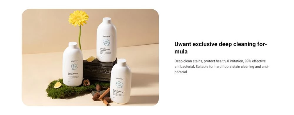 Uwant X100 Akku Nass- & Trockensauger mit 600ml 4000mAh mit intelligenter Schmutzerkennung, Doppelwalzenbürste (EU)