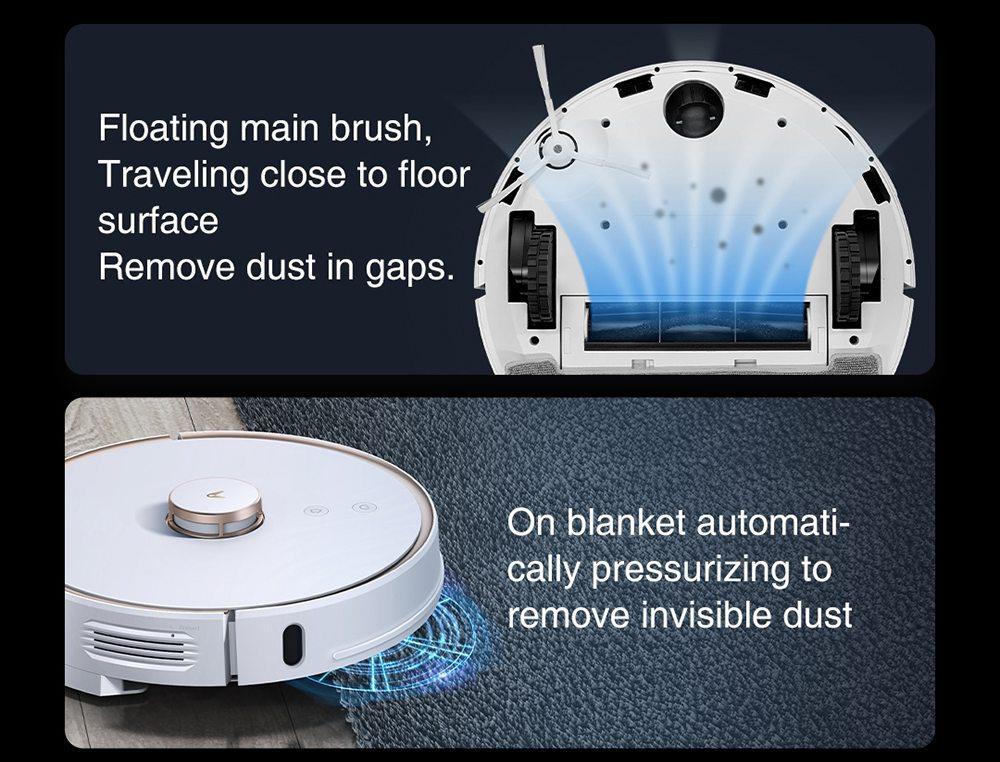Xiaomi Viomi S9 2700Pa Strong Suction Robot Vacuum Cleaner With Dust  Collection (EU Plug) - GEEKMAXI.COM