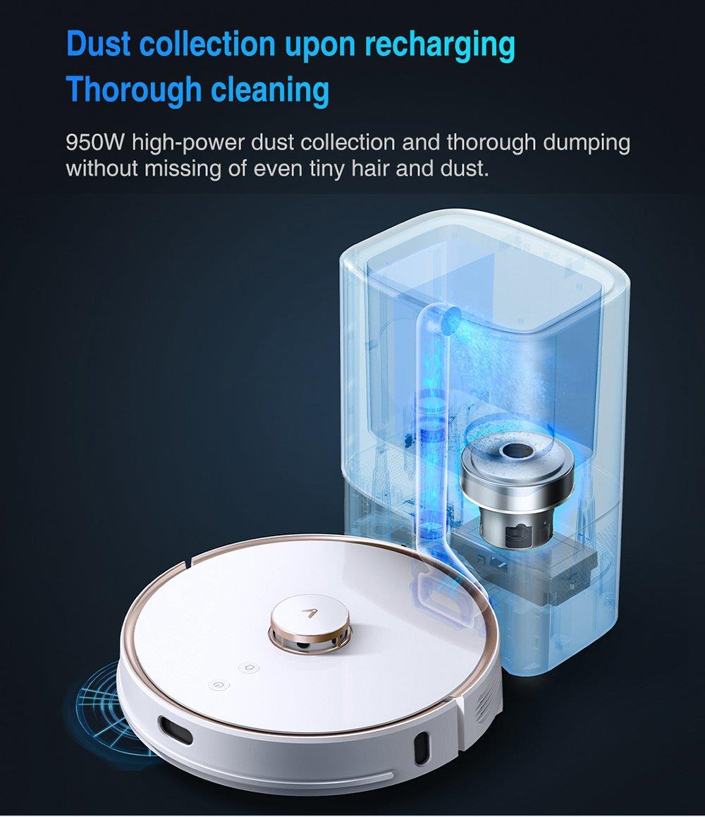 Xiaomi Viomi S9 2700Pa Strong Suction Robot Vacuum Cleaner With Dust  Collection (EU Plug) - GEEKMAXI.COM