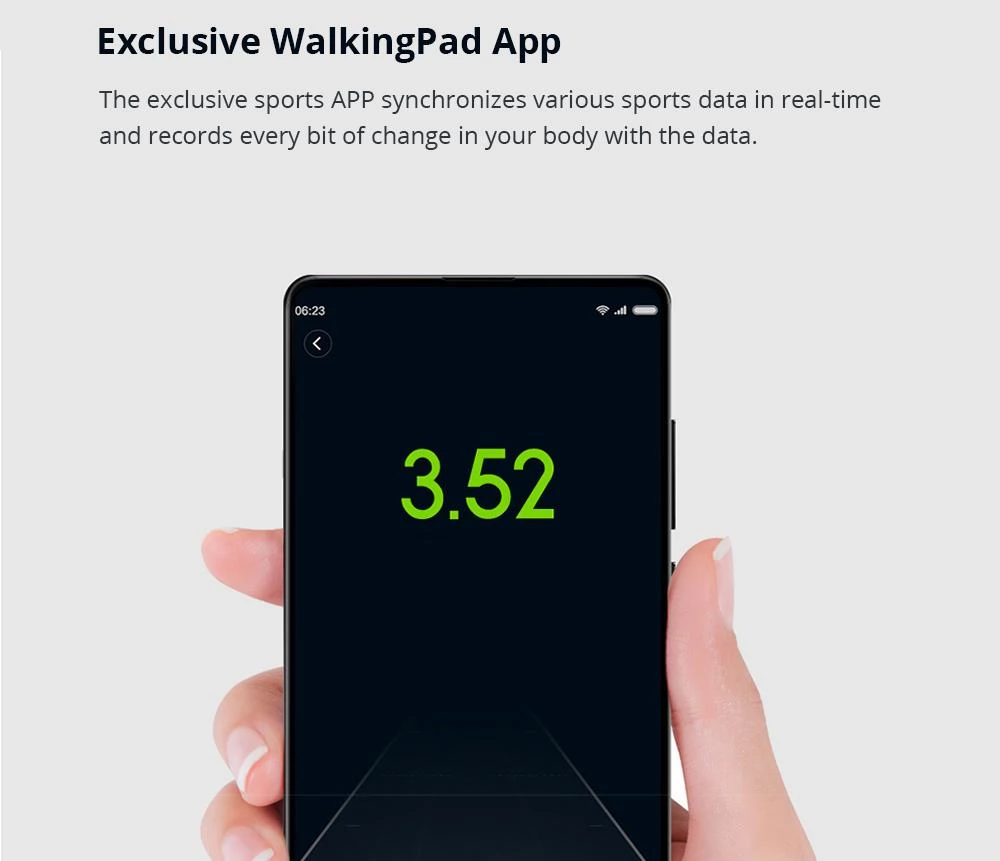 WalkingPad C1 Elektrische Smart Faltbare Fitness-Gehmaschine (EU-Stecker)