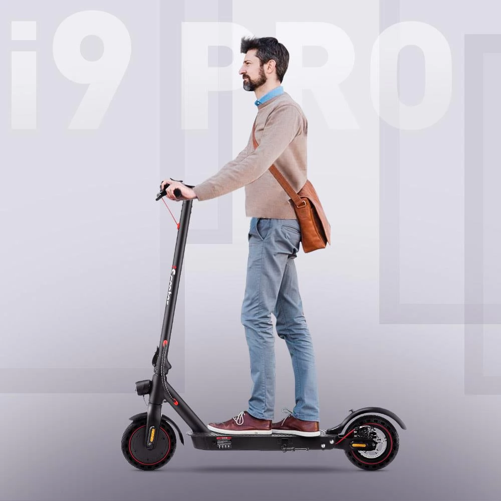 iScooter i9 Pro 8.5 Inch Honeycomb Tire Foldable Electric Scooter Max Speed 30km/h - 350W Motor & 7.5Ah Battery