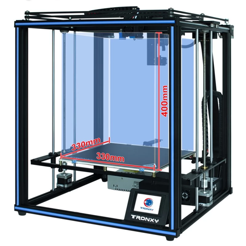 Tronxy X5sa Pro 3D Printer, CoreXY Motion Modes, Printing Area 330