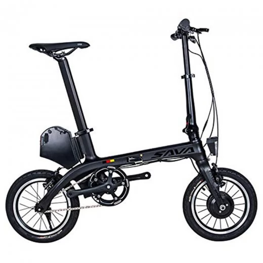 SAVA E0 14" Carbon Frame opvouwbare elektrische fiets