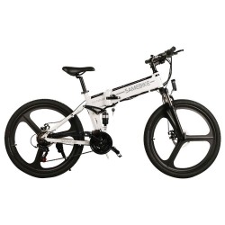 Samebike LO26 26" Tire Smart Foldable Moped Electric Bike - 350W Motor &  48V 10Ah Battery