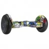 IMINA 10 inches Self Balancing Scooter Hoverboard with Bluetooth Speaker and StripLight