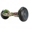 IMINA 10 inches Self Balancing Scooter Hoverboard with Bluetooth Speaker and StripLight