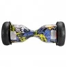 IMINA 10 inches Self Balancing Scooter Hoverboard with Bluetooth Speaker and StripLight