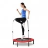 Merax 40" Foldable Fitness Bouncing Trampoline With T-shaped Height-adjustable Bar Max Limit 100 KG