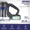 MOOSOO X6 2-in-1Handheld Cordless Vacuum Cleaner With LED Light and Wall Bracket (EU Plug)