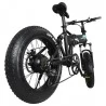 FIIDO M1 Pro 20" Fat Tire Faltbares elektrisches Mountainbike Max Mileage 130km 500W Motor 48V 12,8 Ah Lithiumbatterie