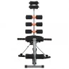 Bauchtrainer in L-Form mit Elastischen Bändern
