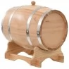 Weinfass mit Hahn Kiefernholz Massiv 12 L