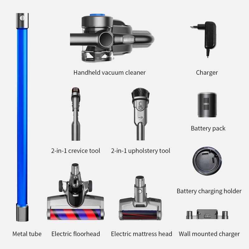Xiaomi JIMMY H8 Handheld Wireless Vacuum Cleaner (EU Plug) - GEEKMAXI.COM