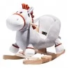 Plush Rocking Dinosaur Wooden Rocker Kids Toddlers Rocking Toy