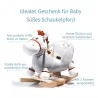 Plush Rocking Dinosaur Wooden Rocker Kids Toddlers Rocking Toy