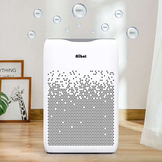 Aiibot EPI188 Dual Filter Air Purifier Used For Inhalable Particles, Pollen, Dust, Bacteria, Mold, Formaldehyde