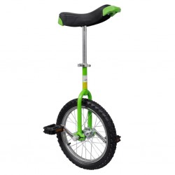 Einstellbares Einrad 40,7 cm grün