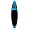 Aufblasbares Stand Up Paddle Board Set 366x76x15 cm Blau
