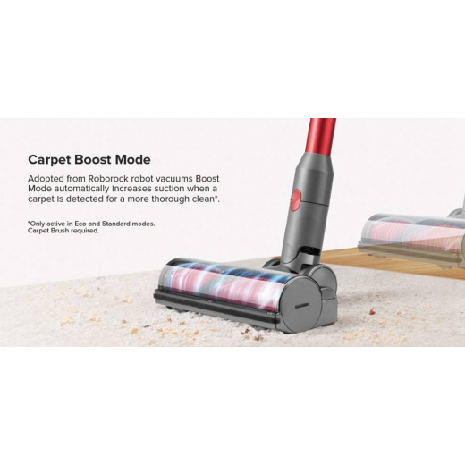 Carpet Brush (Brush Head + Bursh) For Roborock H6 Adapt Cordless Stick Vacuum Cleaner
